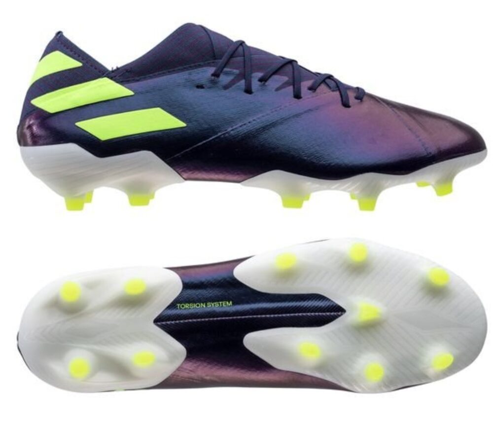 adidas Nemeziz Messi 19.1 FG/AG - Tech Ink/Signal Green/Glory Purple