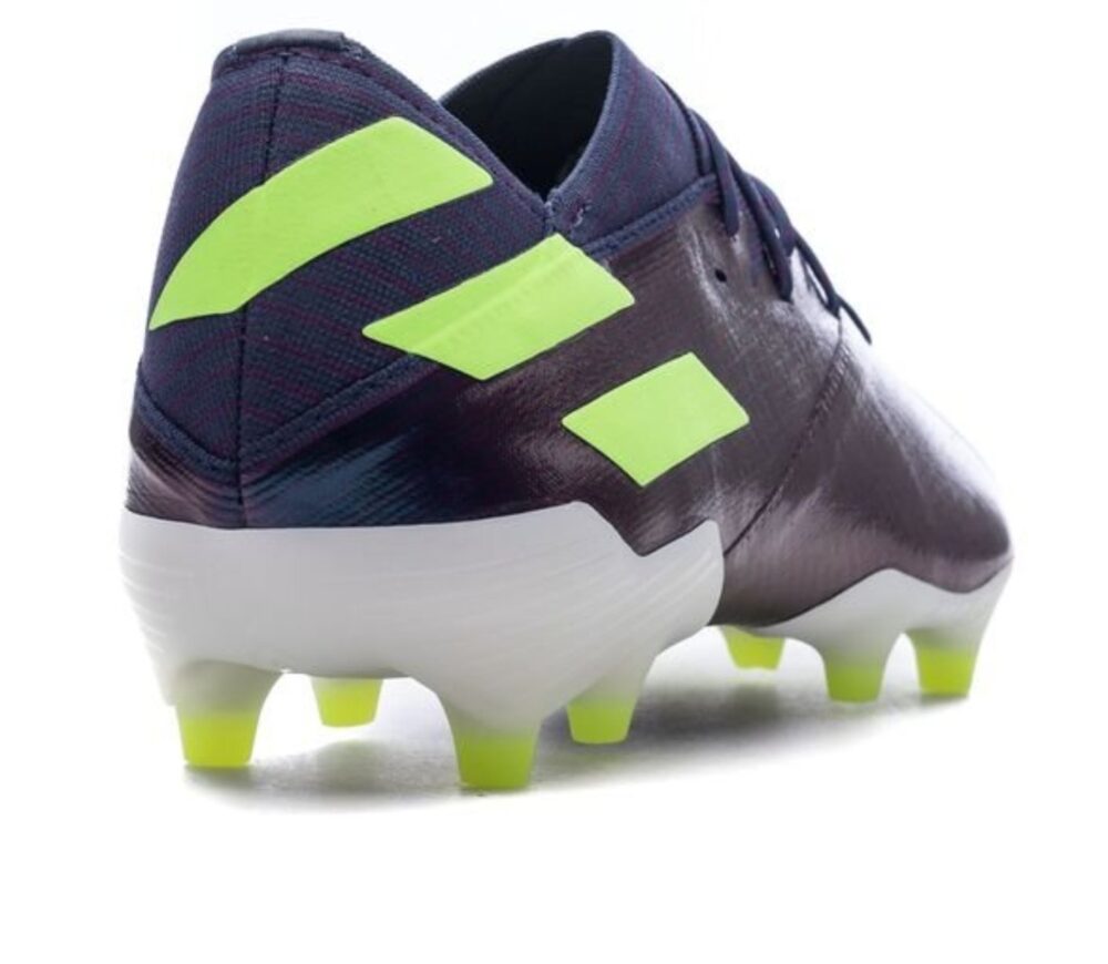 adidas Nemeziz Messi 19.1 FG/AG - Tech Ink/Signal Green/Glory Purple - Image 2