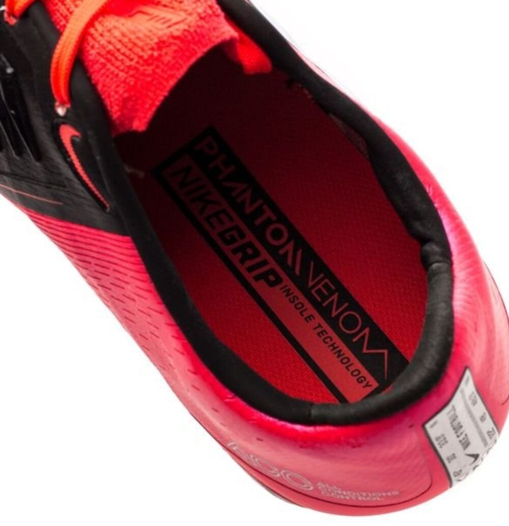 Nike Phantom Venom Elite FG Future Lab - Laser Crimson/Metallic Silver/Black - Image 8