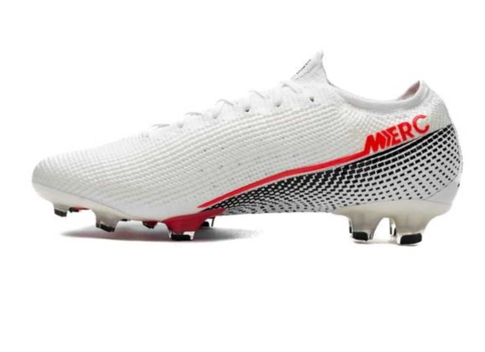 Nike Mercurial Vapor 13 Elite FG LAB2 - White/Laser Crimson/Black - Image 3