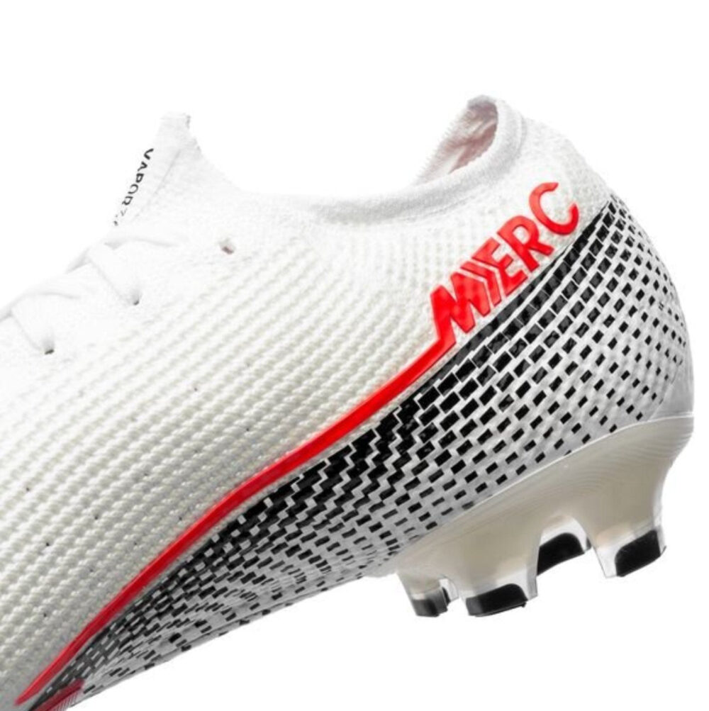 Nike Mercurial Vapor 13 Elite FG LAB2 - White/Laser Crimson/Black - Image 6