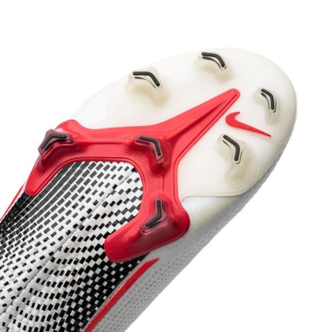 Nike Mercurial Vapor 13 Elite FG LAB2 - White/Laser Crimson/Black - Image 4