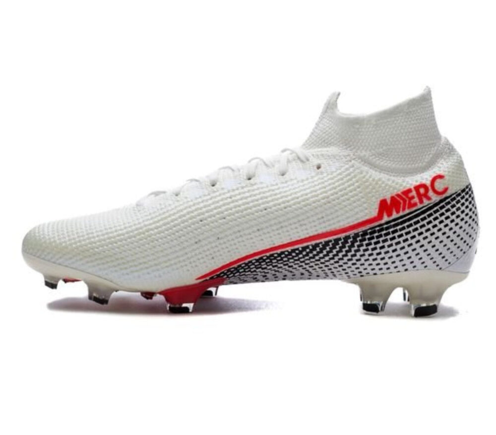 Nike Mercurial Superfly 7 Elite FG LAB2 - White/Laser Crimson/Black - Image 4