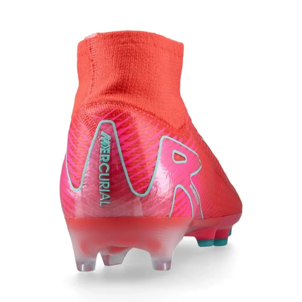 Nike Air Zoom Mercurial Superfly 10 Elite AG-PRO Mad Energy - Ember Glow/Aurora Green - Image 4