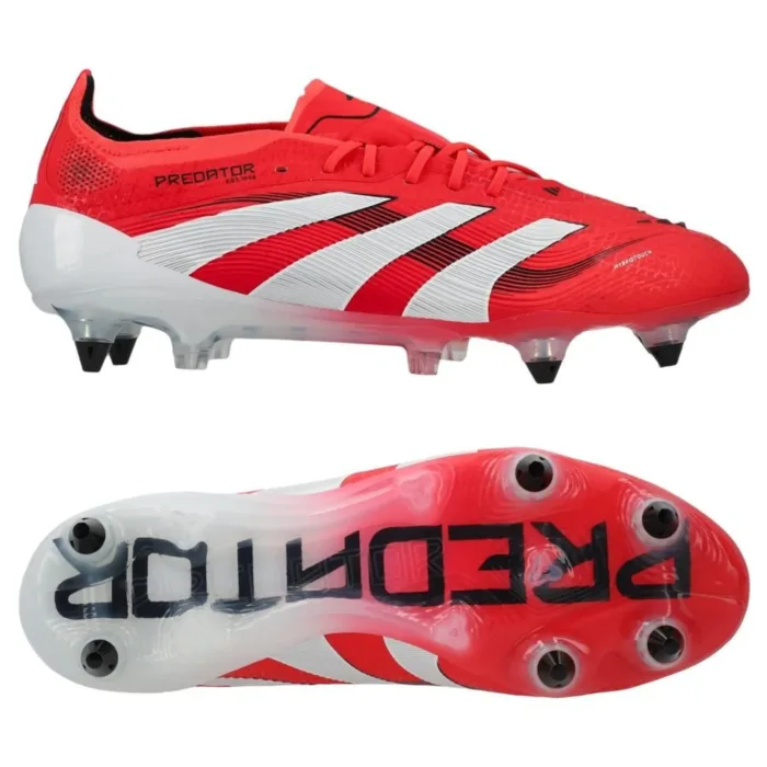 adidas Predator Elite SG Pure Victory - Lucid Red/Footwear White/Core Black