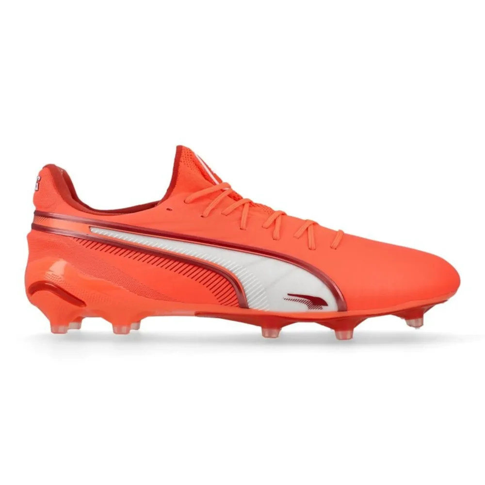 PUMA King Ultimate FG/AG Unlimited - Glowing Red/PUMA White/Red Fire - Image 2