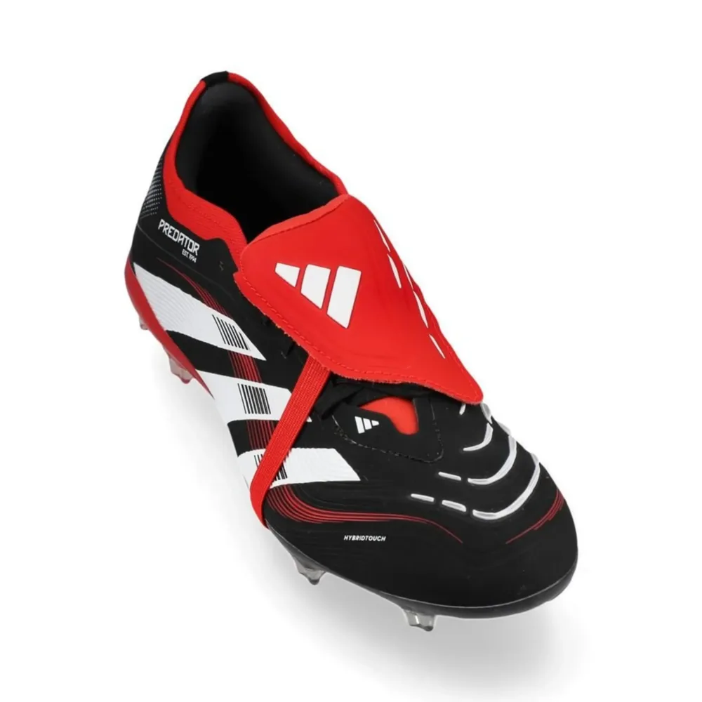 adidas Predator Pro Fold-over Tongue FG Moments - Core Black/Footwear White/Vivid Red LIMITED EDITION - Image 5