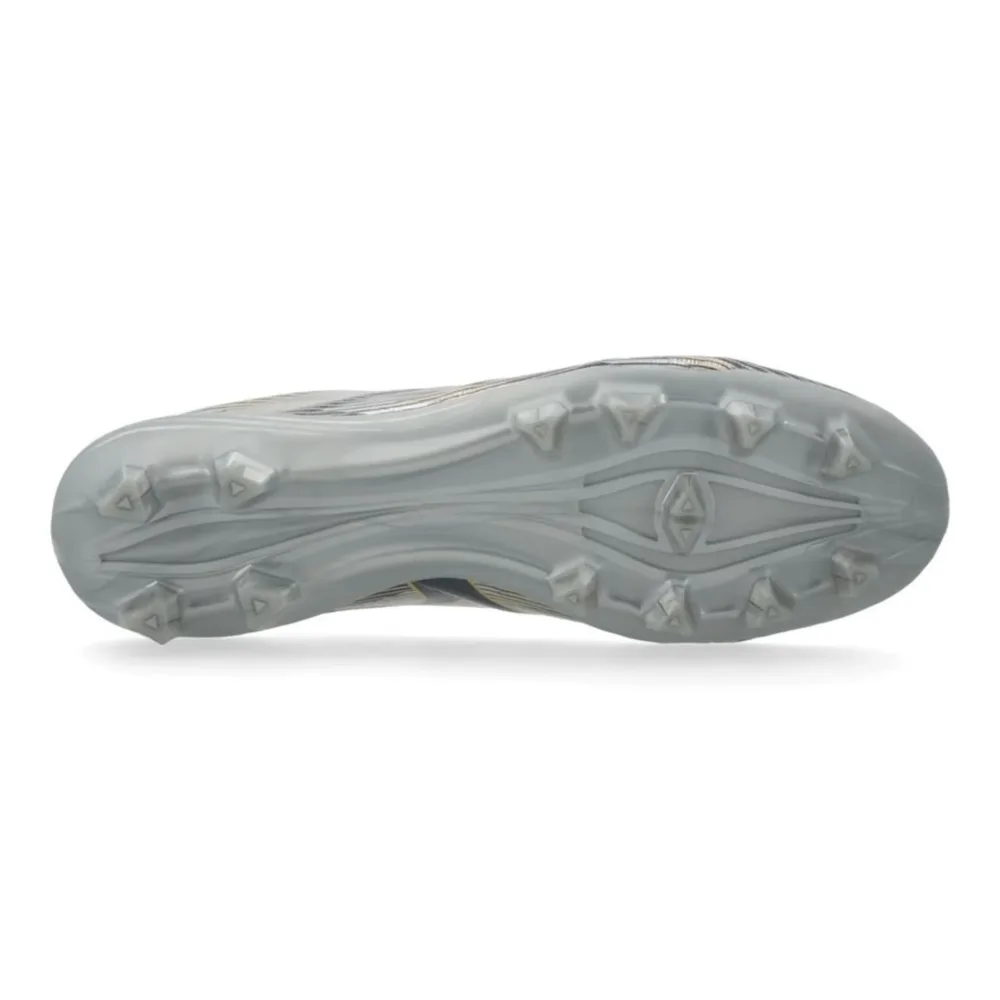 Mizuno Alpha II Pro FG/AG Platinum Silver - Galaxy Silver/Gold - Image 8