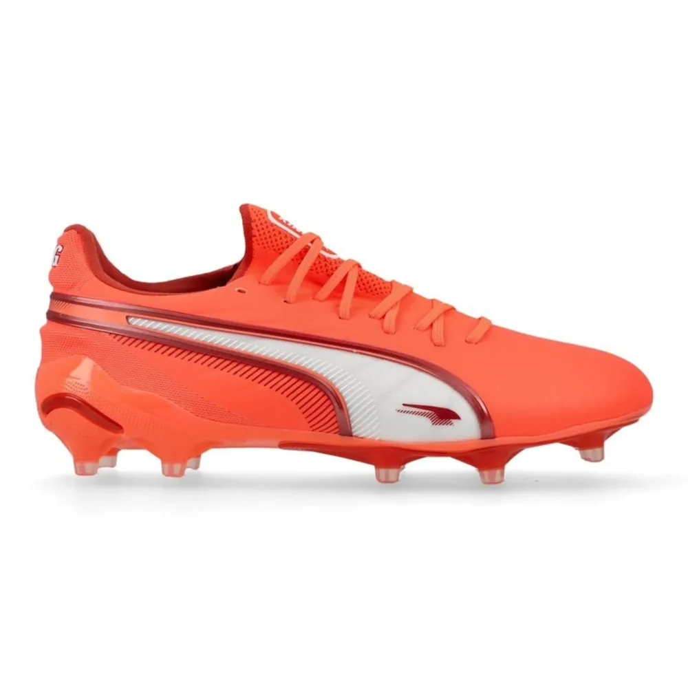 PUMA King Ultimate FG/AG Unlimited - Glowing Red/PUMA White/Red Fire Women - Image 2
