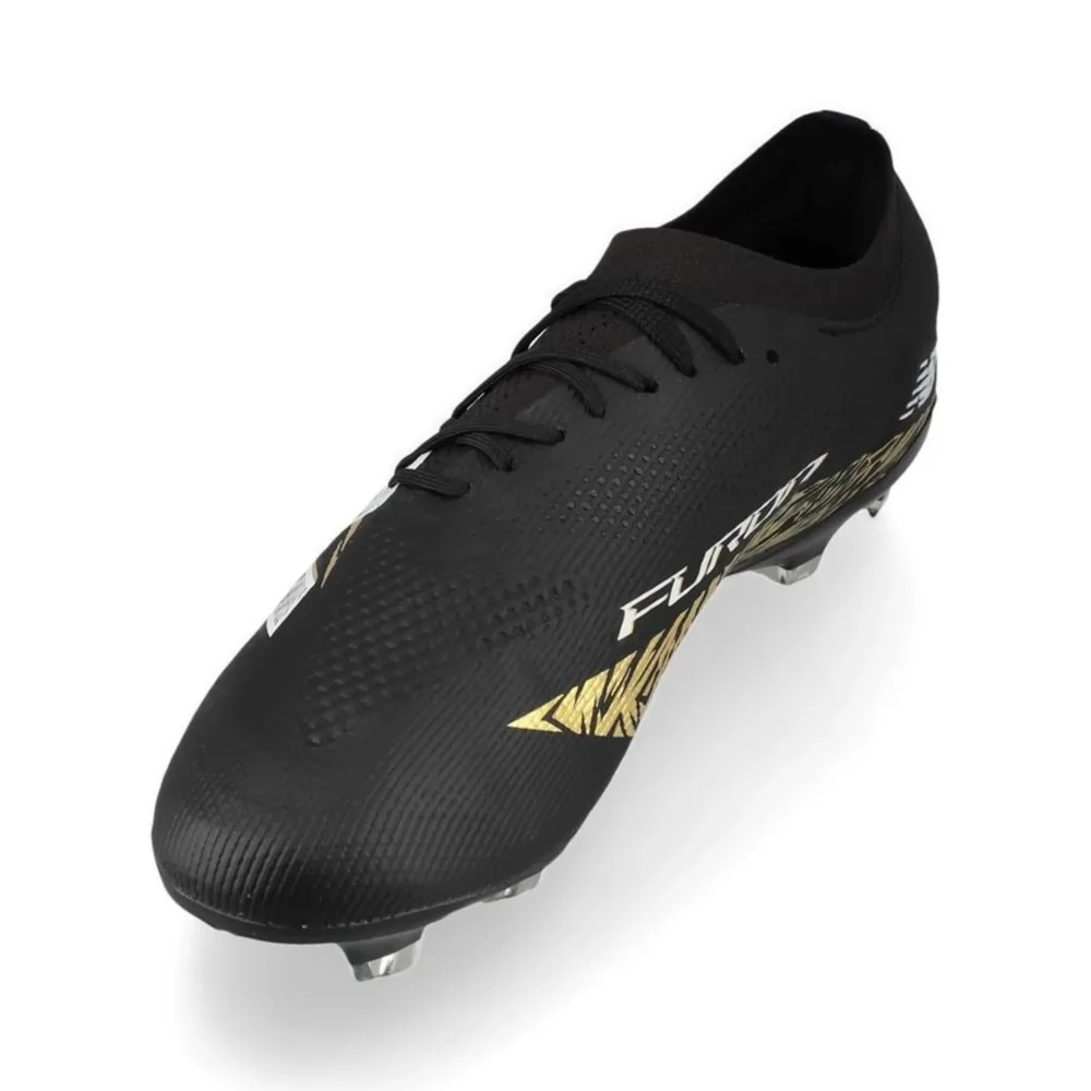 New Balance Furon V8 Elite FG 10 Year - Black/Gold - Image 6