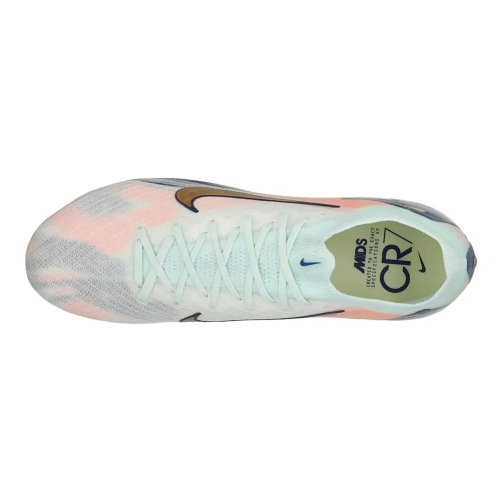 Nike Air Zoom Mercurial Vapor 16 Elite SG-PRO PLAYER EDITION Dream Speed 9 - Barely Green/Metallic Gold - Image 7