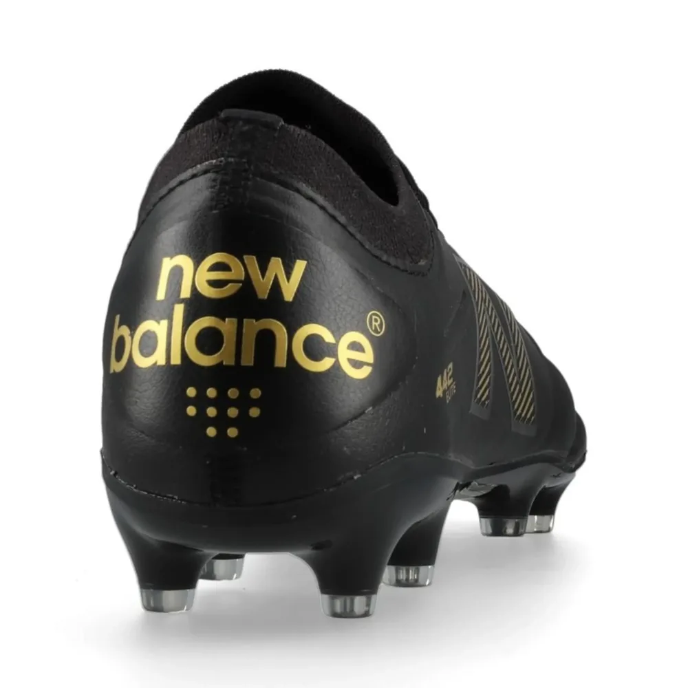 New Balance 442 v2 Elite FG 10 Year - Black/Gold - Image 4