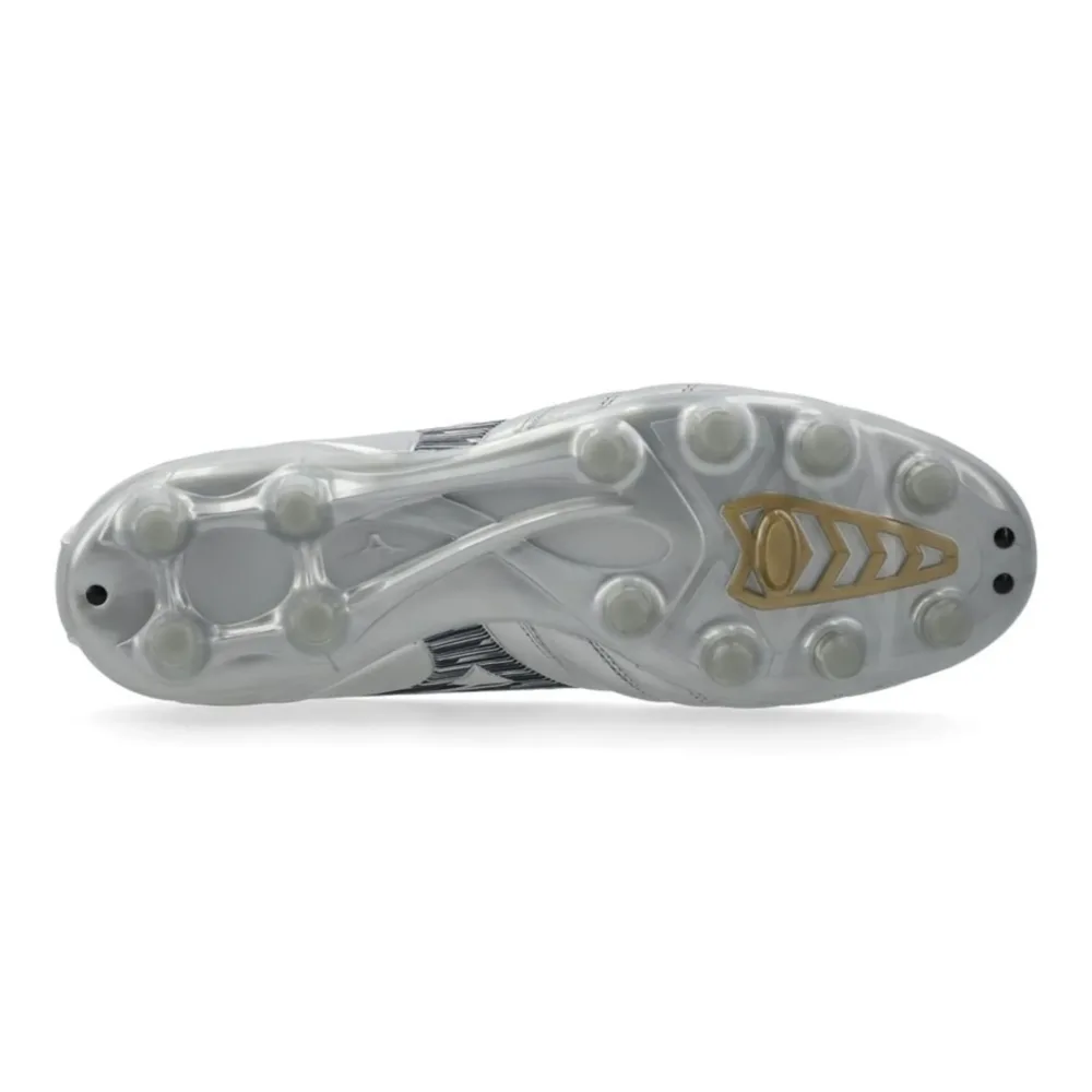 Mizuno Morelia Neo IV Pro FG/AG Platinum Silver - Galaxy Silver/Cool Gray - Image 8
