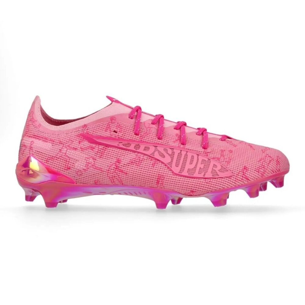 PUMA Ultra 5 Ultimate FG Club World Cup X Kidsuper - Pink Lilac/Fast Pink/Ravish LIMITED EDITION - Image 5