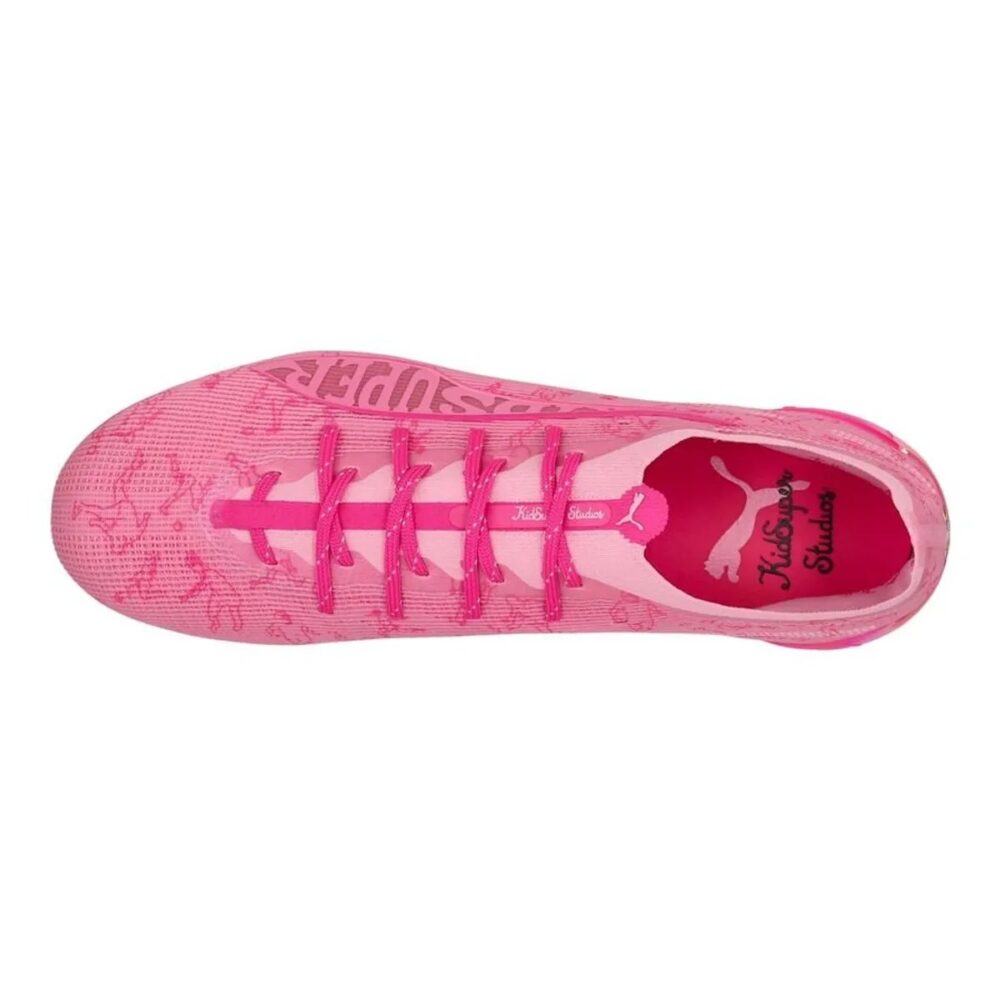 PUMA Ultra 5 Ultimate FG Club World Cup X Kidsuper - Pink Lilac/Fast Pink/Ravish LIMITED EDITION - Image 3