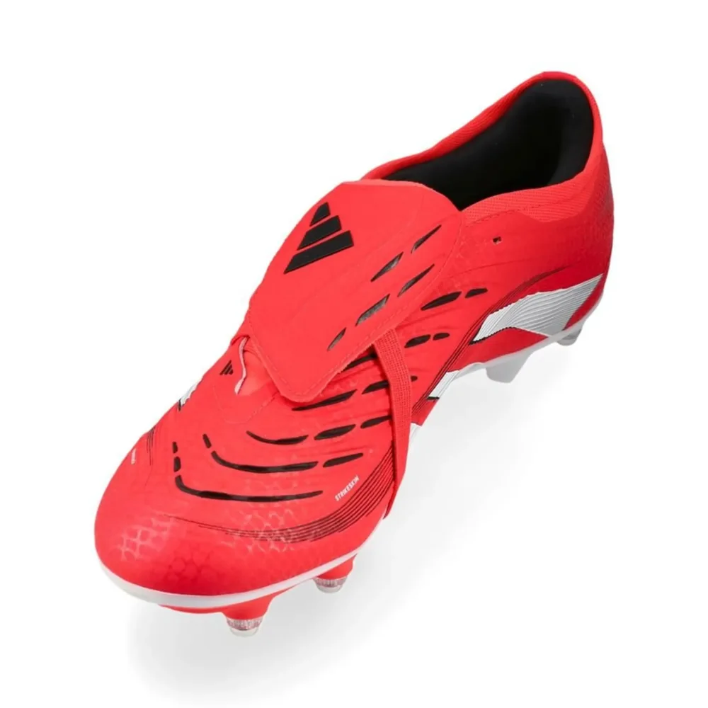 adidas Predator Pro Fold-over Tongue SG Pure Victory - Lucid Red/Footwear White/Core Black - Image 6