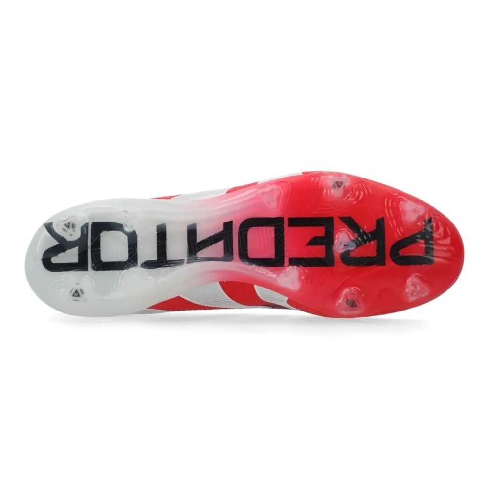 adidas Predator Elite Laceless FG Pure Victory - Lucid Red/Footwear White/Core Black - Image 8
