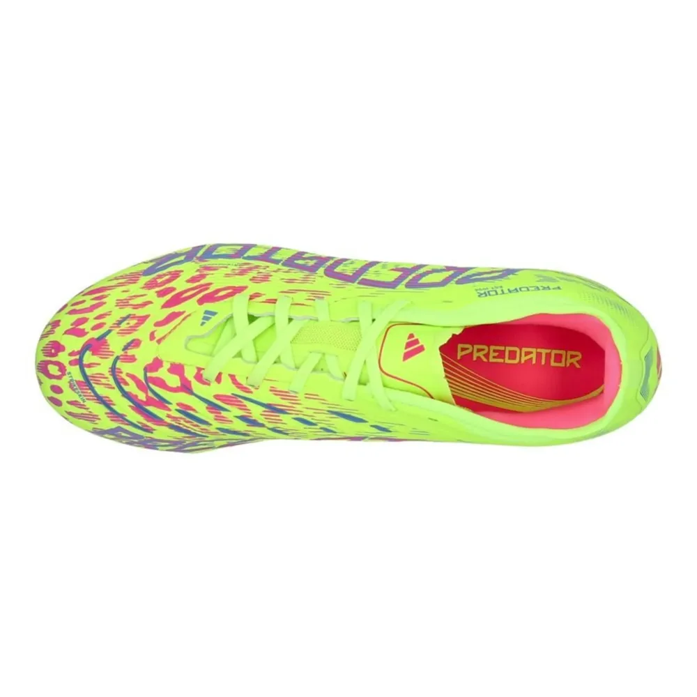 adidas Predator Pro FG Mystic Victory - Lucid Lemon/Lucid Pink/Blue Fusion - Image 7