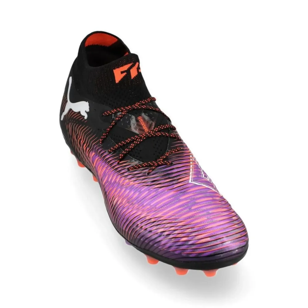 PUMA Future 8 Ultimate MG Unlimited - PUMA Black/PUMA White/Glowing Red - Image 5
