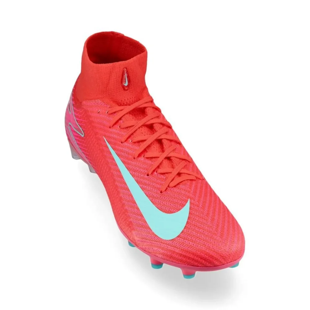 Nike Air Zoom Mercurial Superfly 10 Elite AG-PRO Mad Energy - Ember Glow/Aurora Green - Image 5