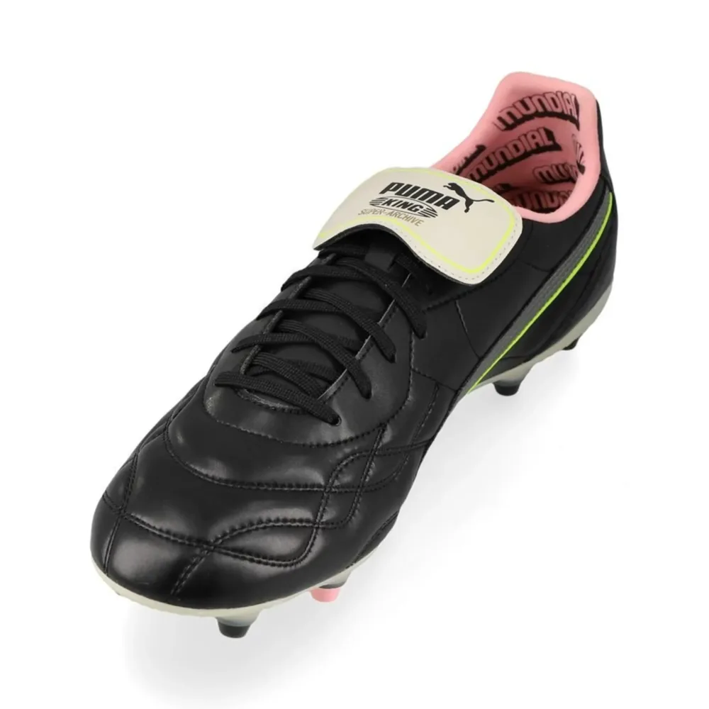 PUMA King Top X Mundial FG/AG - PUMA Black/PUMA White/Poison Pink - Image 6