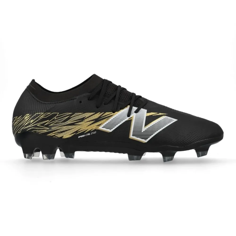 New Balance Furon V8 Elite FG 10 Year - Black/Gold - Image 2