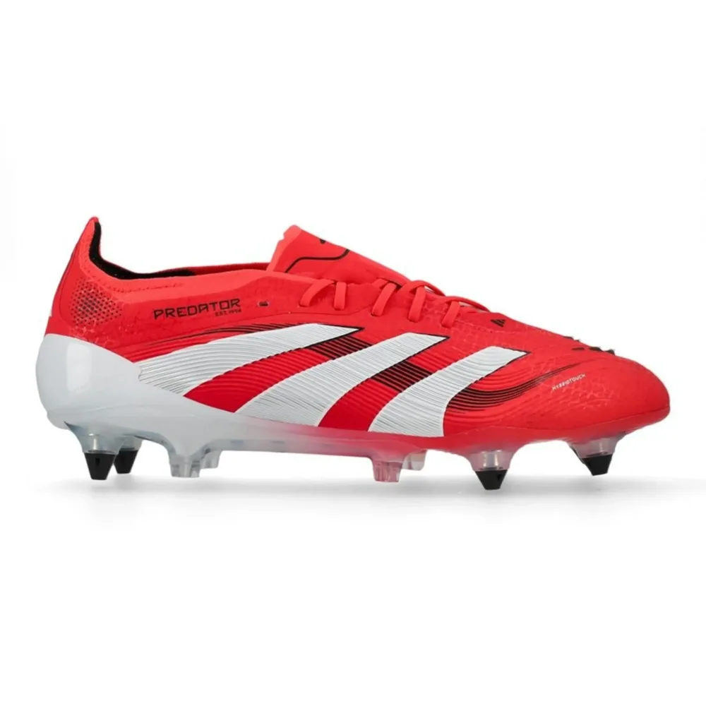 adidas Predator Elite SG Pure Victory - Lucid Red/Footwear White/Core Black - Image 2