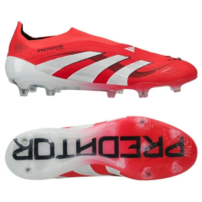 adidas Predator Elite Laceless FG Pure Victory - Lucid Red/Footwear White/Core Black