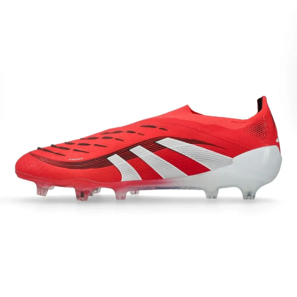 adidas Predator Elite Laceless FG Pure Victory - Lucid Red/Footwear White/Core Black - Image 3