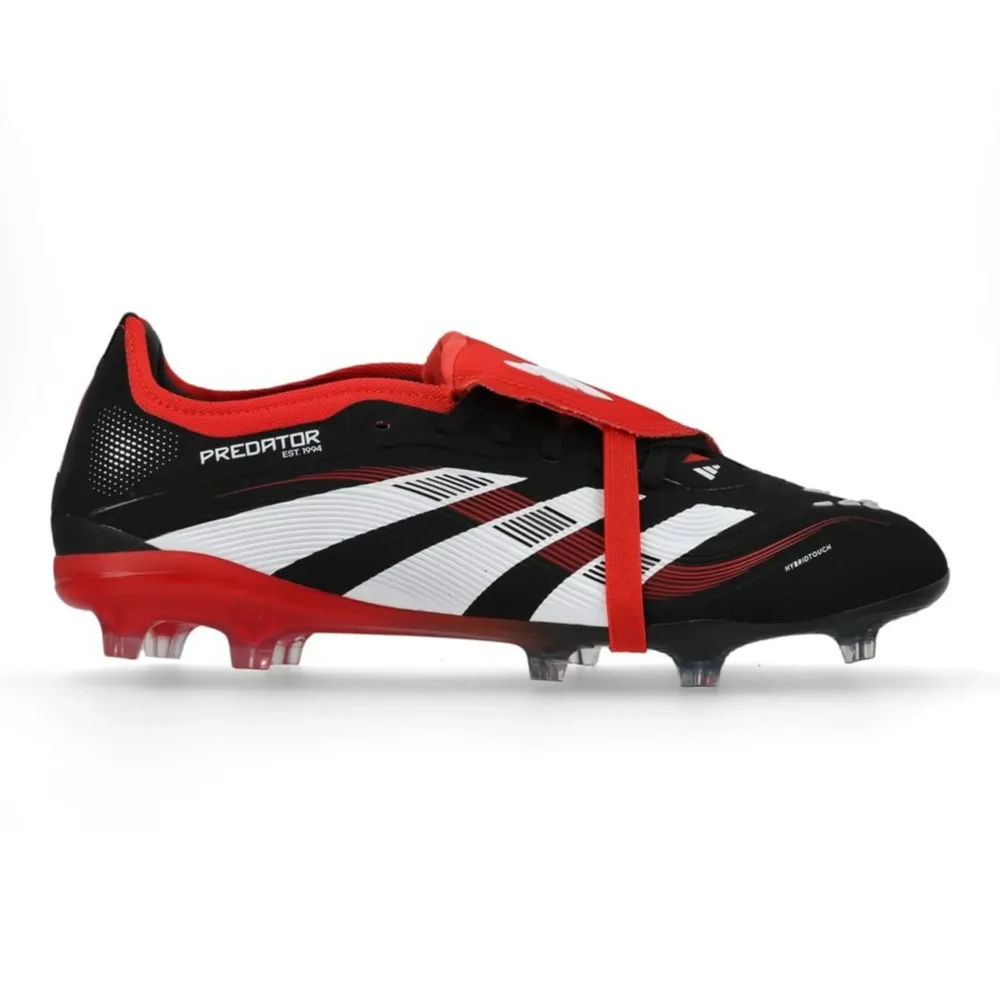 adidas Predator Pro Fold-over Tongue FG Moments - Core Black/Footwear White/Vivid Red LIMITED EDITION - Image 2