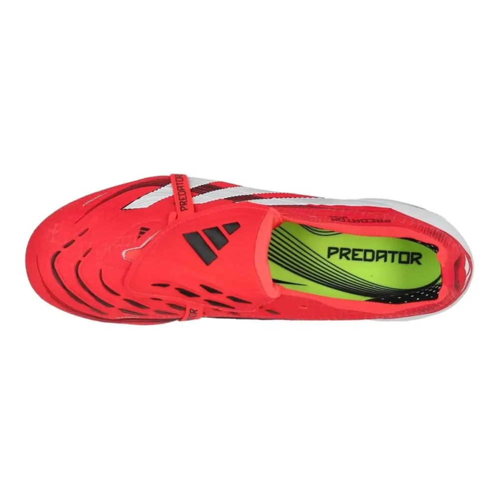 adidas Predator Elite Fold-over Tongue SG Pure Victory - Lucid Red/Footwear White/Core Black - Image 7