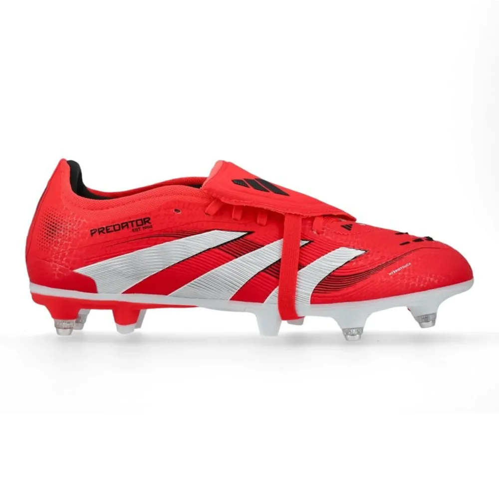 adidas Predator Pro Fold-over Tongue SG Pure Victory - Lucid Red/Footwear White/Core Black - Image 2