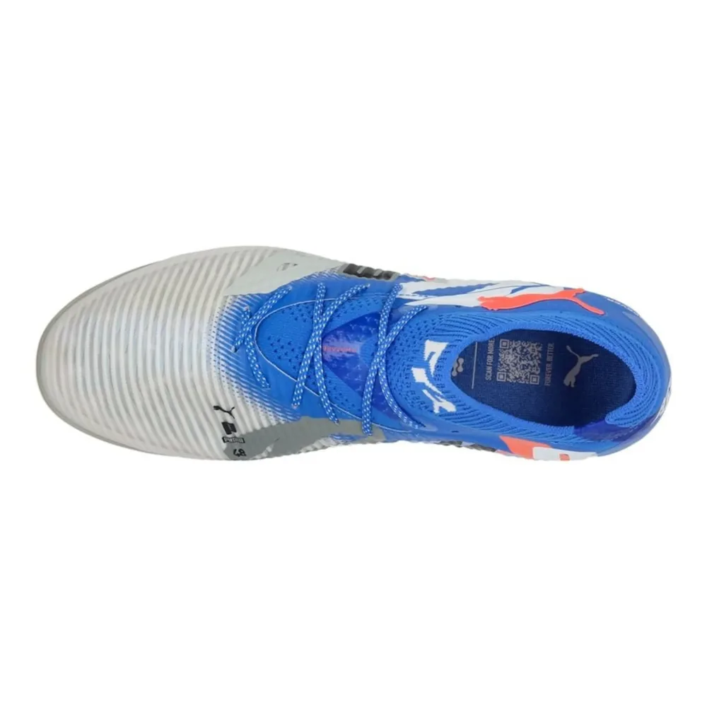 PUMA Future 8 Ultimate AG Forever - PUMA White/Ultra Blue/Feather Grey/PUMA Black/Glowing Red LIMITED EDITION - Image 7