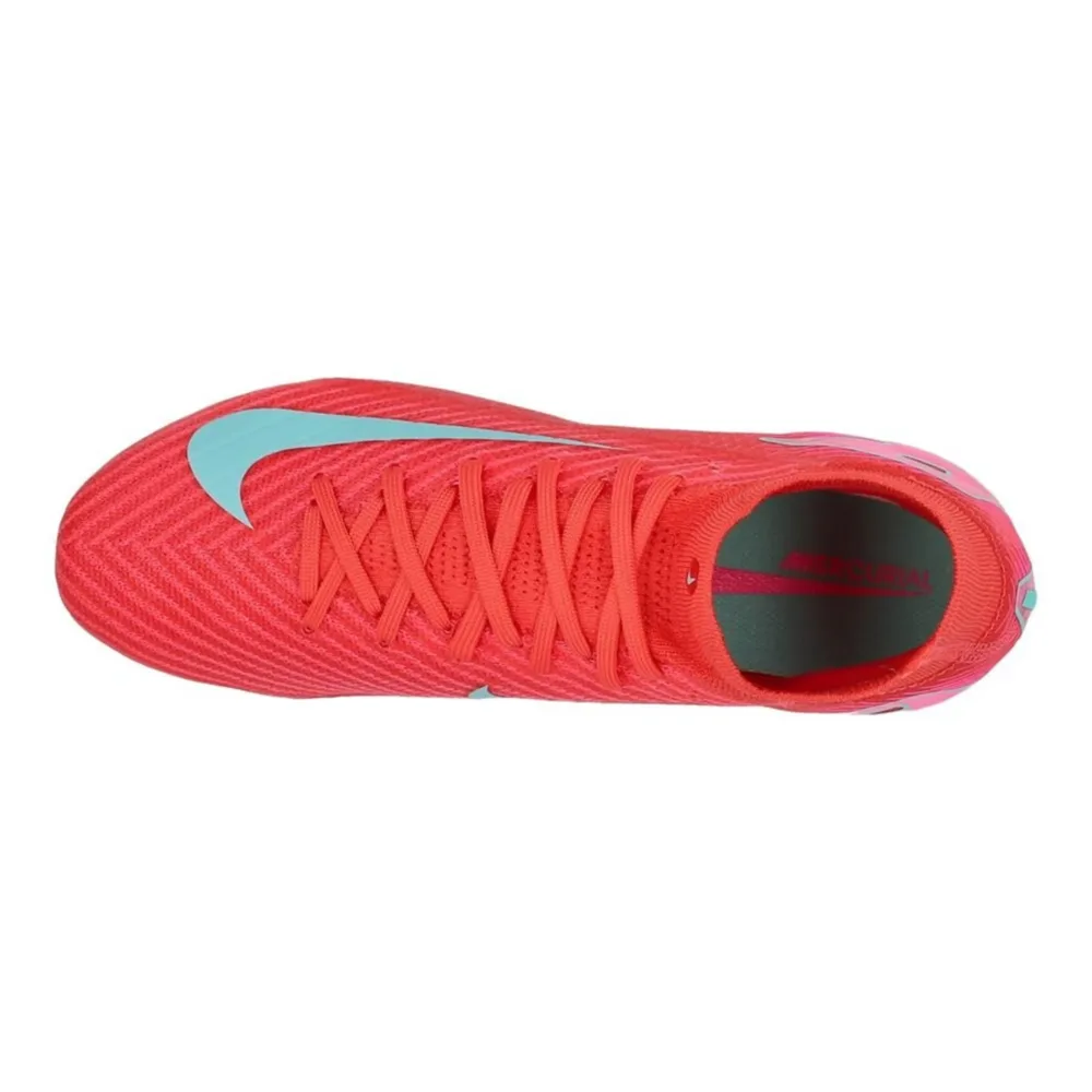 Nike Air Zoom Mercurial Superfly 10 Elite SG-PRO Mad Energy - Ember Glow/Aurora Green - Image 7