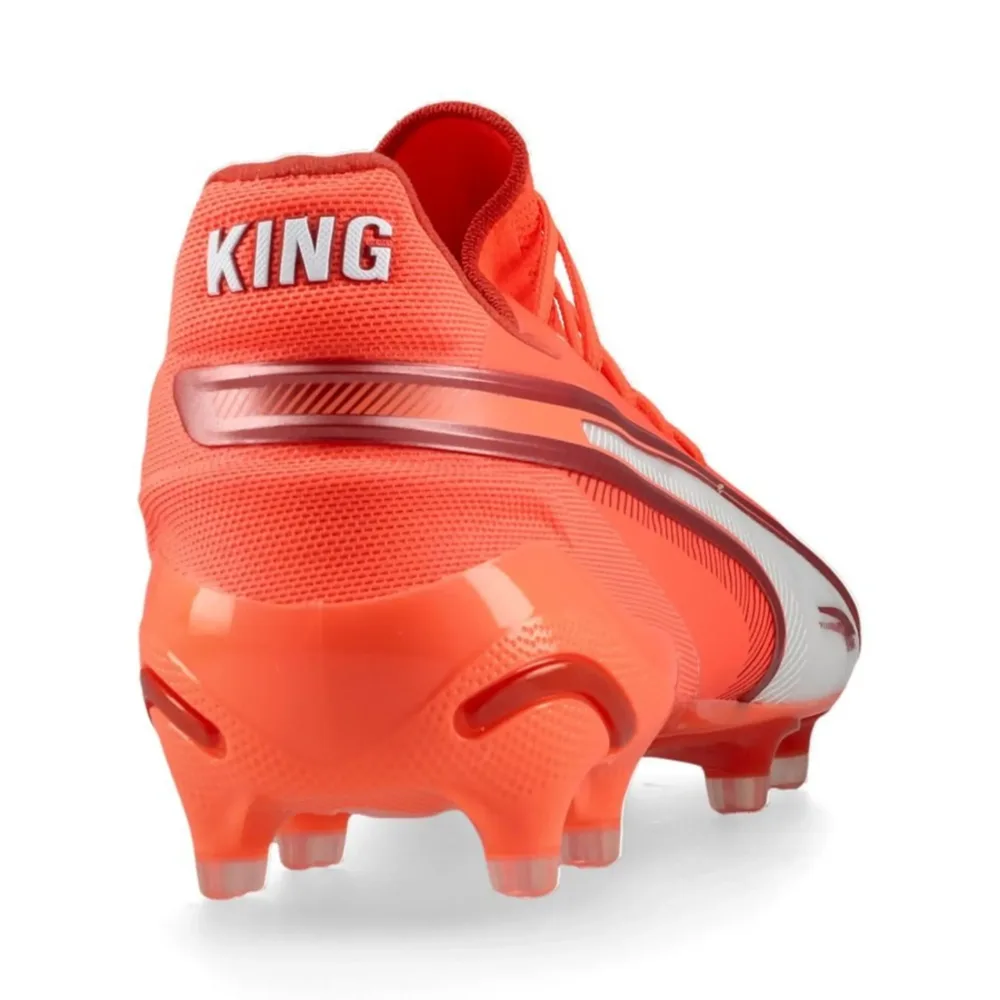 PUMA King Ultimate FG/AG Unlimited - Glowing Red/PUMA White/Red Fire Women - Image 4