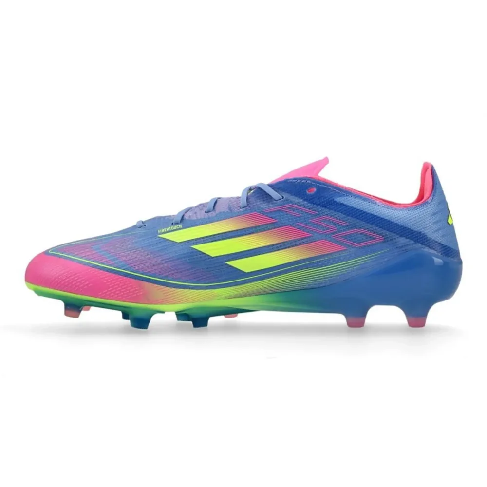 adidas F50 Elite AG Celestial Victory - Blue Fusion/Lucid Lemon/Lucid Pink - Image 3