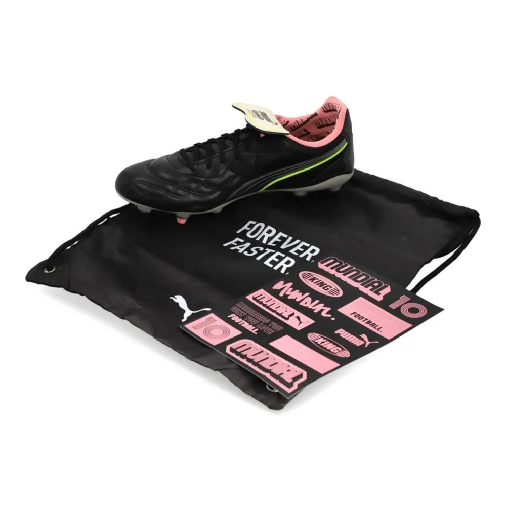 PUMA King Top X Mundial FG/AG - PUMA Black/PUMA White/Poison Pink - Image 11