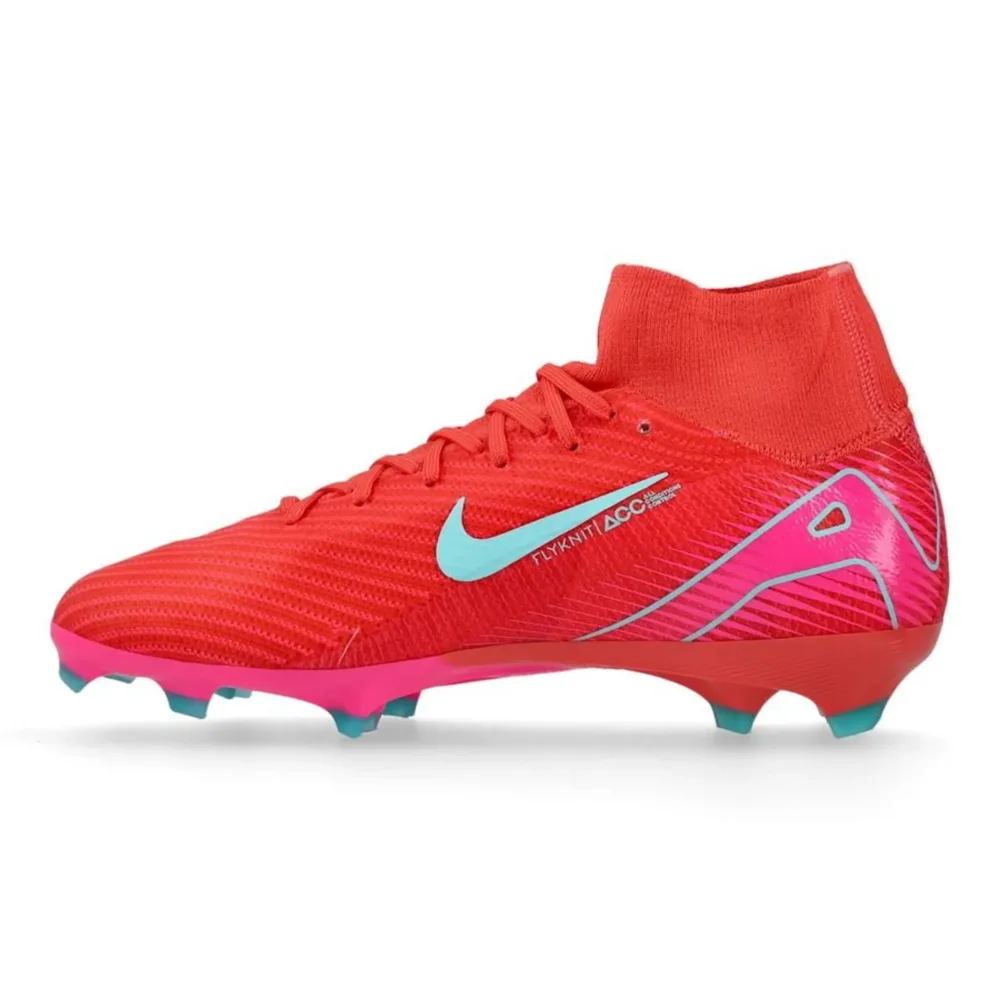 Nike Air Zoom Mercurial Superfly 10 Pro FG Mad Energy - Ember Glow/Aurora Green - Image 3