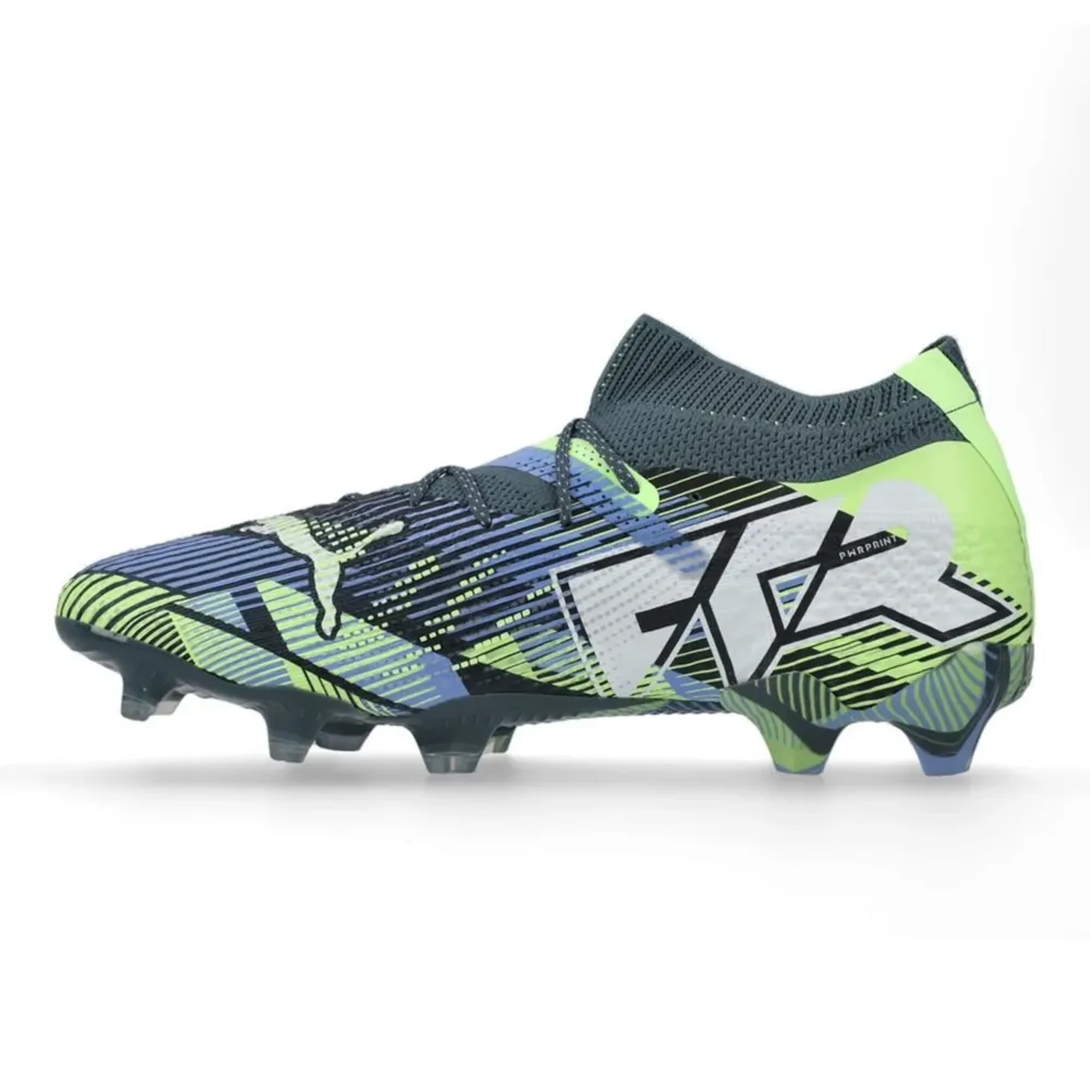 PUMA Future 7 Ultimate FG/AG Lights Out - Gray Skies/PUMA White/Fizzy Apple Women - Image 3