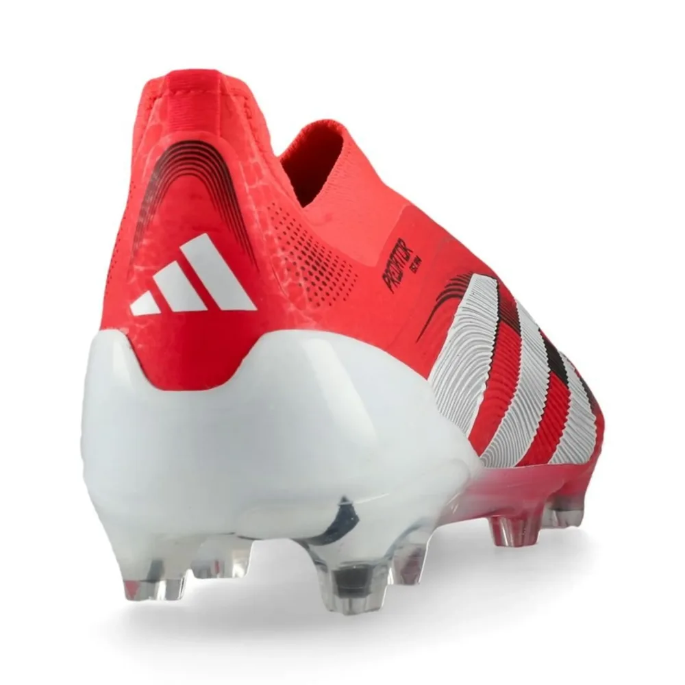 adidas Predator Elite Laceless FG Pure Victory - Lucid Red/Footwear White/Core Black - Image 4