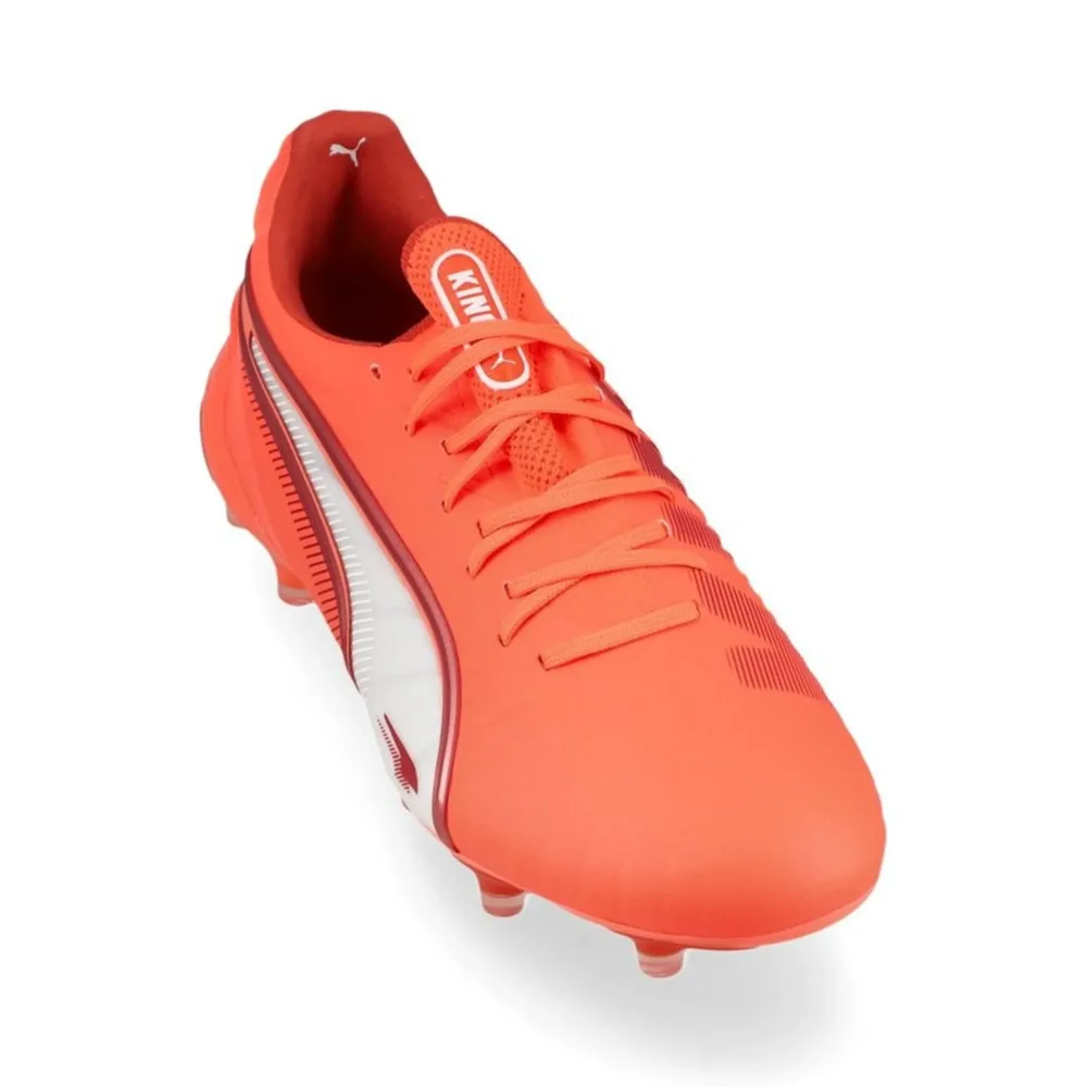 PUMA King Ultimate FG/AG Unlimited - Glowing Red/PUMA White/Red Fire Women - Image 5