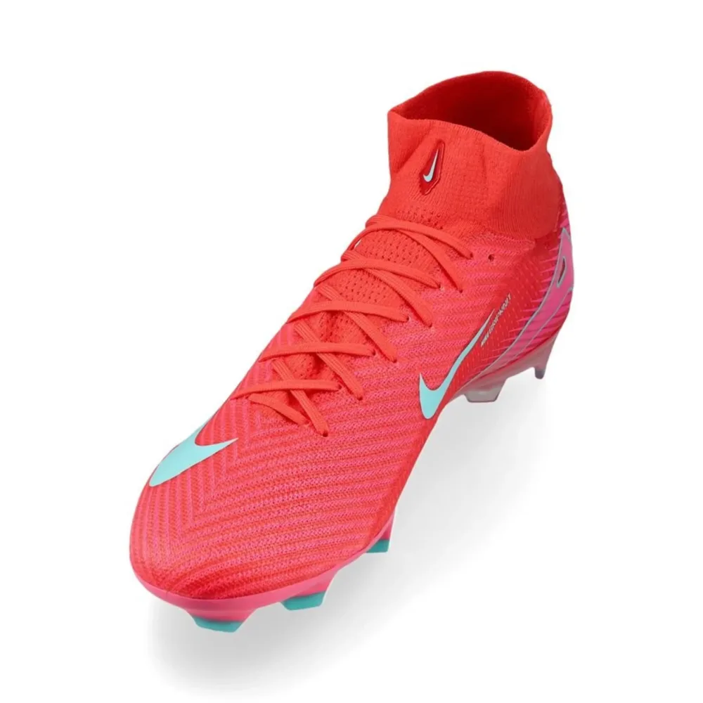Nike Air Zoom Mercurial Superfly 10 Elite FG Mad Energy - Ember Glow/Aurora Green - Image 6