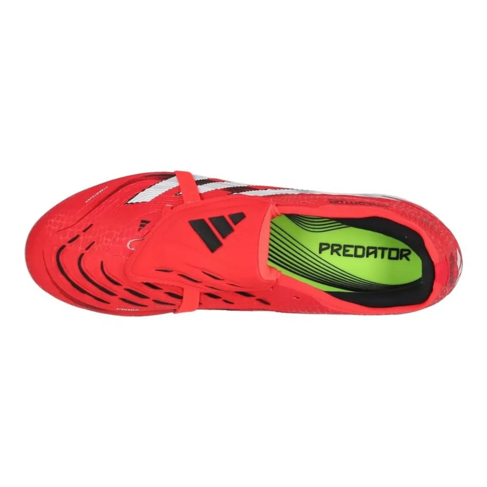 adidas Predator Pro Fold-over Tongue FG Pure Victory - Lucid Red/Footwear White/Core Black - Image 7