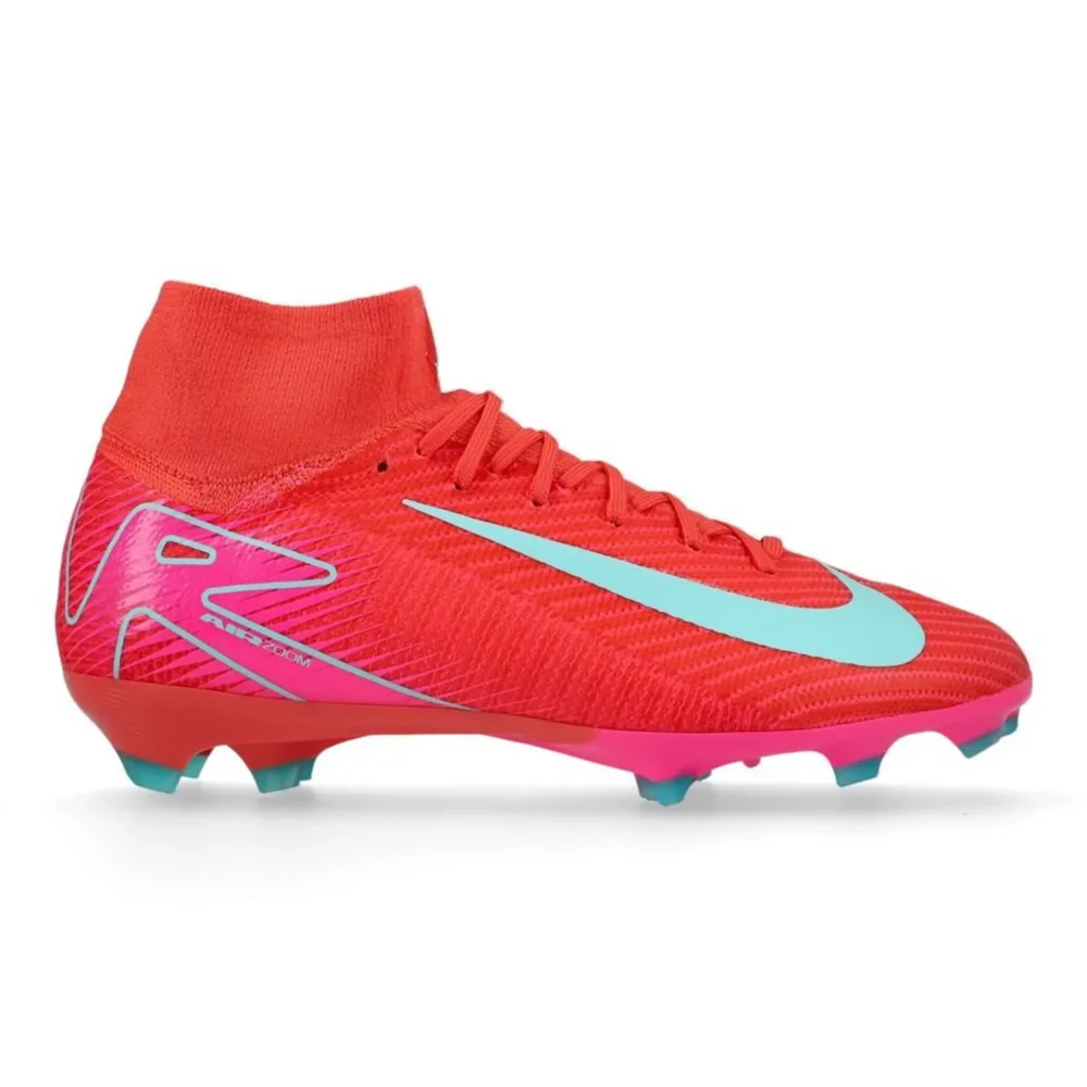 Nike Air Zoom Mercurial Superfly 10 Pro FG Mad Energy - Ember Glow/Aurora Green - Image 2