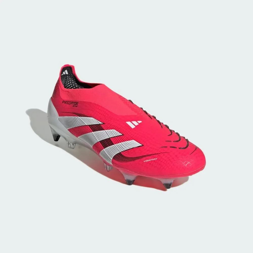 adidas Predator Elite Laceless SG Pure Victory - Lucid Red/Footwear White/Core Black - Image 4