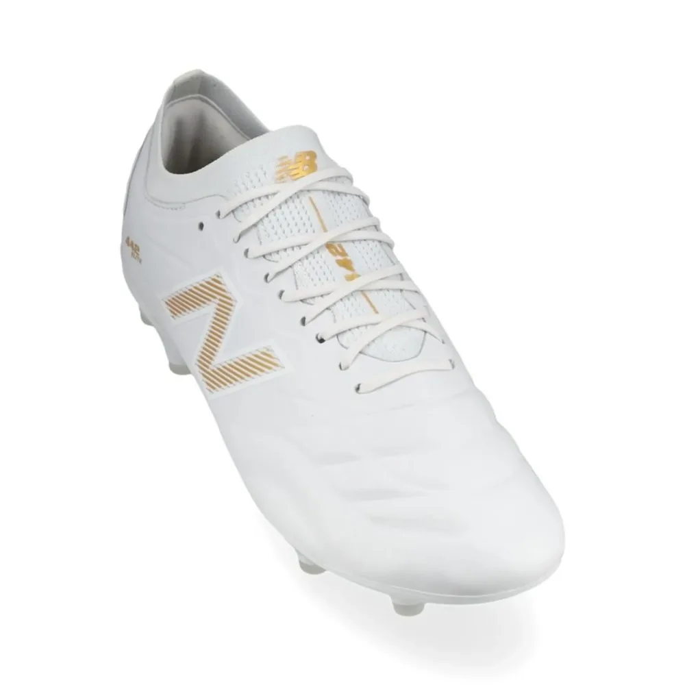 New Balance 442 v2 Elite FG 10 Year - White/Gold - Image 5