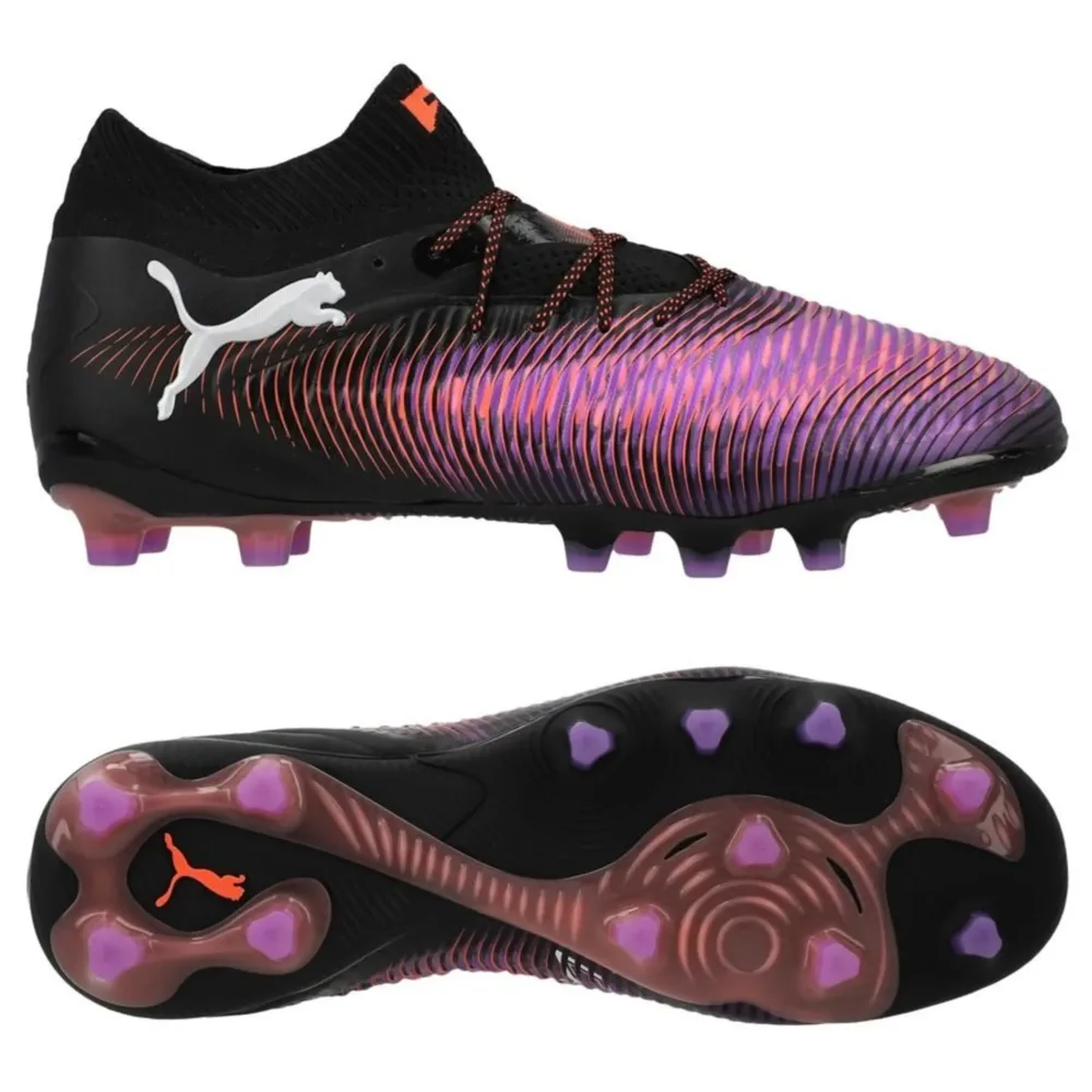 PUMA Future 8 Ultimate AG Unlimited - PUMA Black/PUMA White/Glowing Red