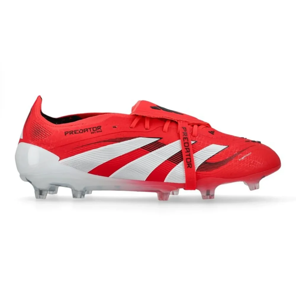 adidas Predator Elite Fold-over Tongue FG Pure Victory - Lucid Red/Footwear White/Core Black - Image 2