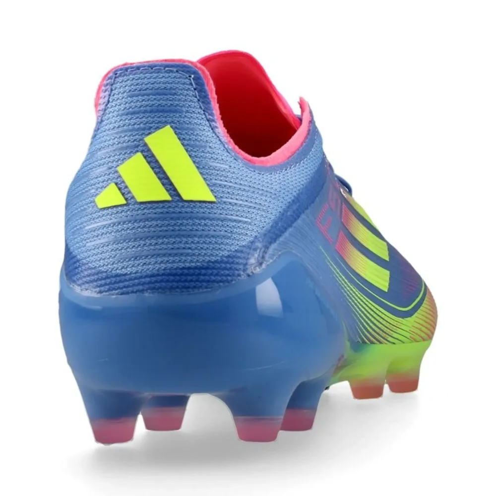 adidas F50 Elite AG Celestial Victory - Blue Fusion/Lucid Lemon/Lucid Pink - Image 4