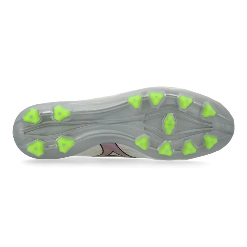 Mizuno Alpha II Pro FG/AG - White/Silver Iridescent/Black - Image 8